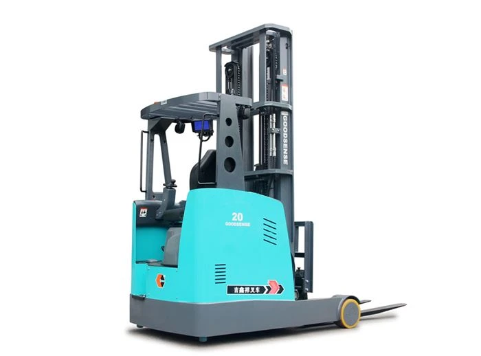 driver-seated reach truck